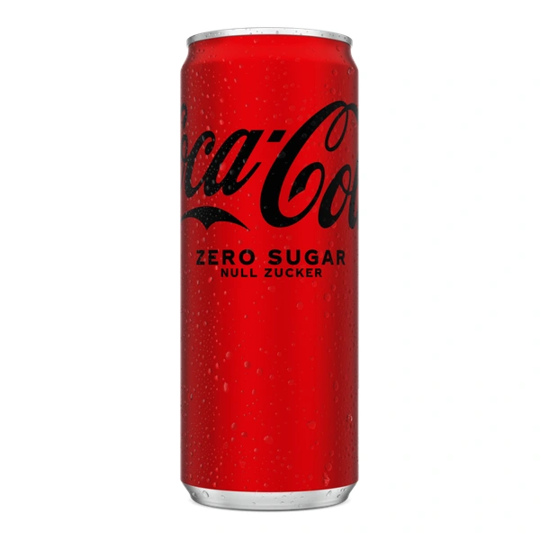 Coca-Cola Zero in geschlossener Verpackung – Produktfoto