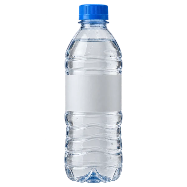 Wasser in geschlossener Verpackung – beispielhafte Abbildung